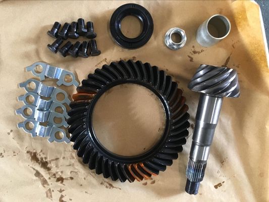 Khác biệt Toyota Ring Và bánh răng bánh răng, Crown Wheel và bánh răng bánh răng 20CrMnTi Chất liệu