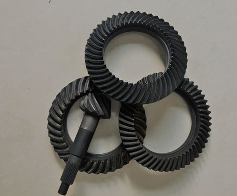 NISSAN Spiral Crown Wheel và bánh răng bánh răng Blacken xử lý bề mặt chống dầu