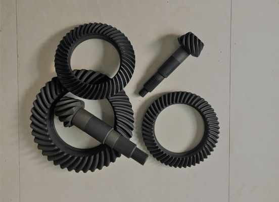 Hiệu suất cao Spiral Bevel và bánh răng bánh răng chống dầu Carburizing xử lý nhiệt